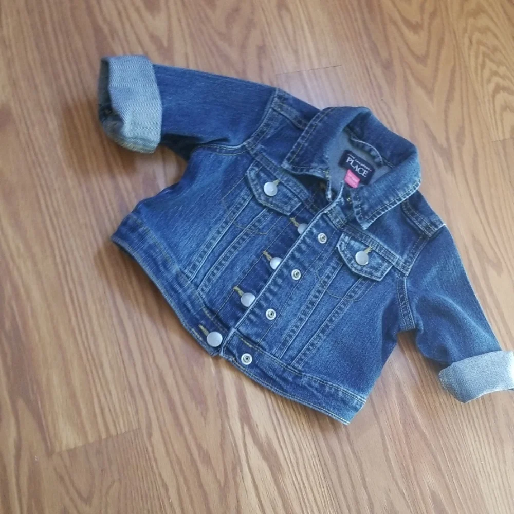 The children place Jean jacket‎ 12/18mo
